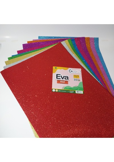 Bafix Eva Simli 50x70 10 Renk Karışık