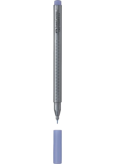 Faber Castell Grip Finepen 0.4 Mm  Gri