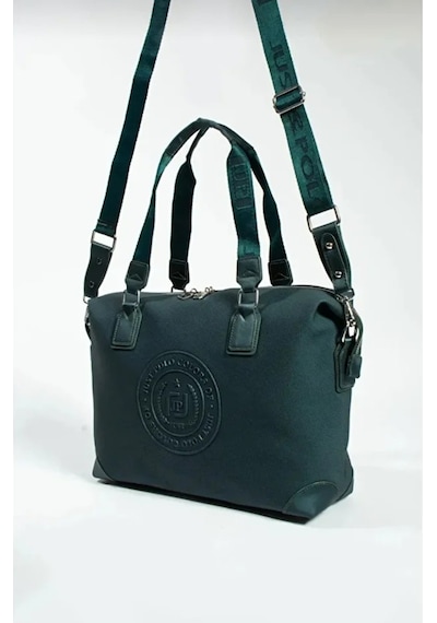 Just Polo Kadın Yeni Sezon Büyük Boy Lüks El Ve Omuz Çantası Shoulder Bag Ebat: 33 X 40 Cm Yeşil