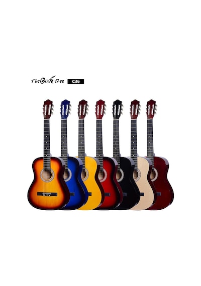 The Olive Tree C36-bk 3/4 Klasik Gitar