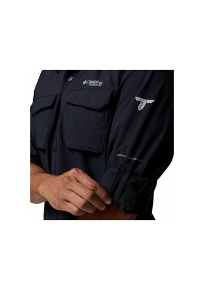 Columbia Silver Ridge Elite Woven Erkek Uzun Kollu Gömlek-9257 Siyah