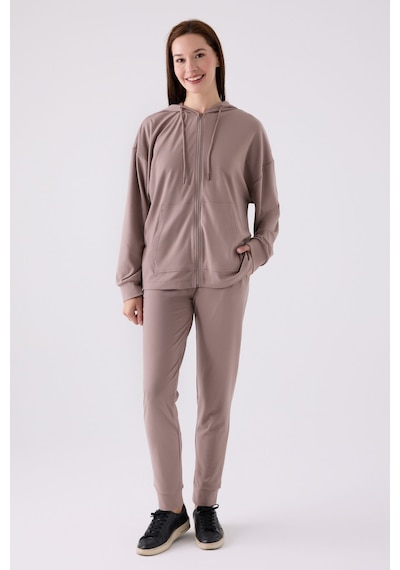 Arnetta Kadın Kahverengi Pijama Takımı Ar3111-s-v2 Kahverengi