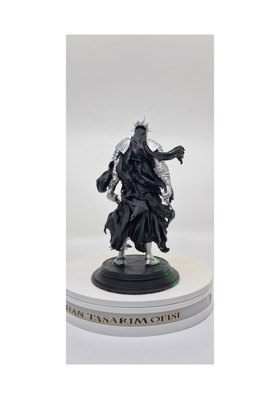 Witch King Angmar Nazgül Sauron Yüzüklerin Efendisi 26 Cm 2 Silahlı Figür