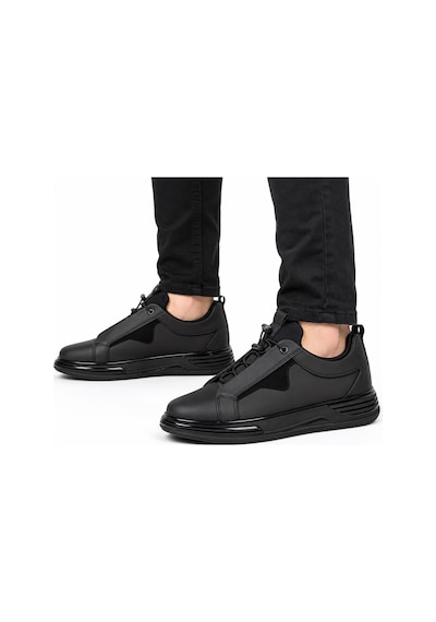 Trendyshose 7604 Anatomic Termo Taban Erkek Spor Ayakkabı Siyah