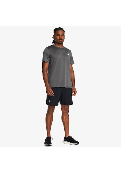 Under Armour Launch Erkek Siyah Şort Düz 1382620