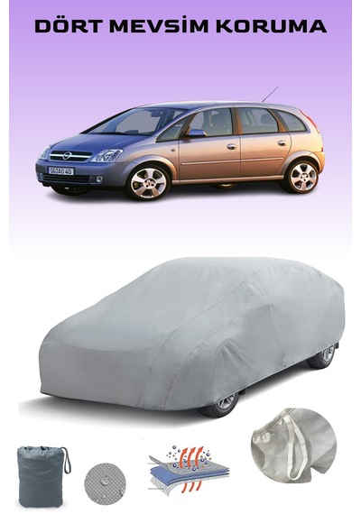 Opel Meriva Vxr 2003 - 2009 Araba Brandası Oto Branda Gri