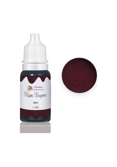 Mum Boyası Sıvı Pigment Boya 20 Ml Mor - L320