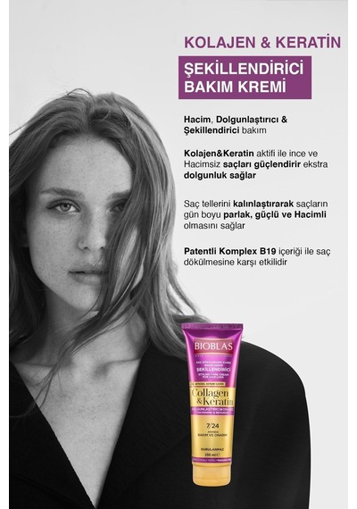Bioblas Saç Şekillendirici Krem 250 Ml