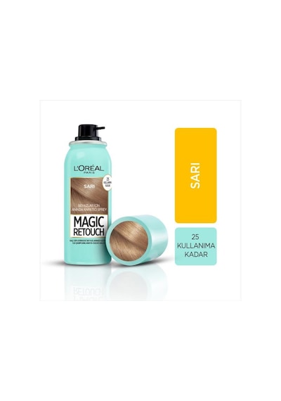 L'Oréal Paris Magic Retouch Beyazlar Için Anında Kapatıcı Sprey 7 (458503837)