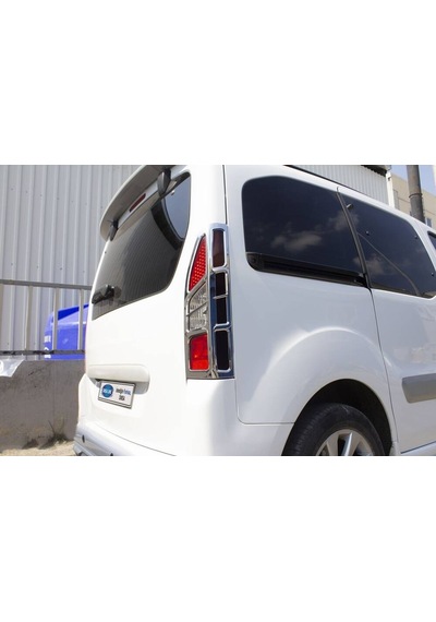 Citroen Berlingo 2 Krom Stop Çerçevesi 2 Parça Abs 2008-2018 Aras