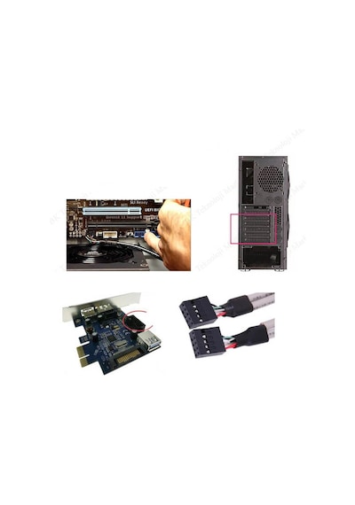 Anakart Üzeri 4 Port Usb 2.0 Çoklayıcı Hub