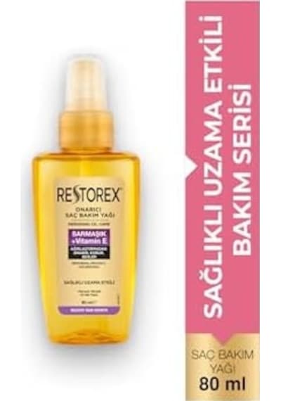 Restorex Sarmaşık + Vitamin E Onarıcı Saç Bakım Yağı 80 Ml Besleyici Onarım