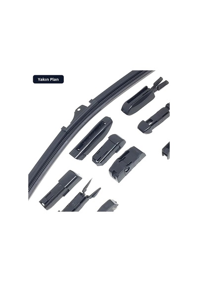 Trobus Oto Silecek Süpürgesi Muz Tip 9 Aparatlı 600 Mm