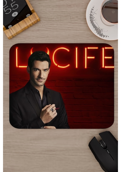 Lucifer V3 22x18 Gaming Kauçuk Kaymaz Taban Mouse Pad Fare Altlığı