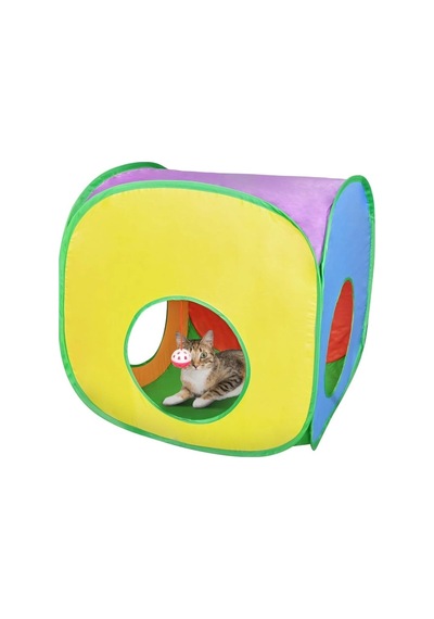 Kullanıma Uygun Oyuncak Toplu Kedi Oyun Tüneli