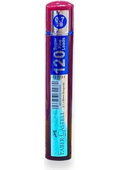 Faber Grip Serisi Min 2b 60mm 120 Li Tüp Soft Bordo 5030127751000