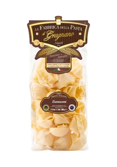 La Fabbrica Lumaconi Giganti Mantı Makarna 500 G - 2 Adet Tarı