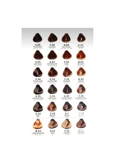 Natural Colours Saç Boyası Seti - 8.44 Yoğun Açık Bakır Sarı