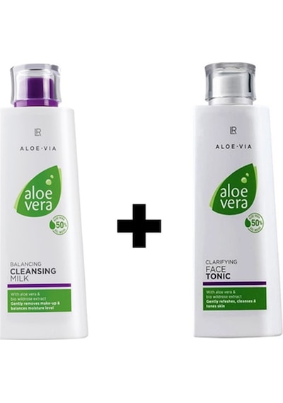 LR Aloe Vera Temizleme Sütü 200 ML + Tonik 200 ML