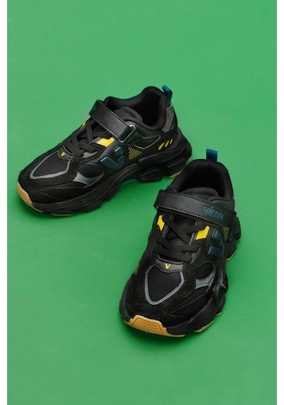 Vicco Wild Çocuk Rahat Sneaker Siyah