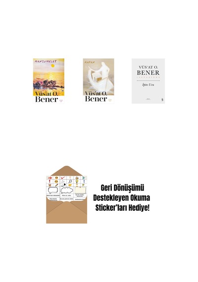 Manzumeler + Kapan + İpin Ucu Ciltli + Okuma Sticker'ları