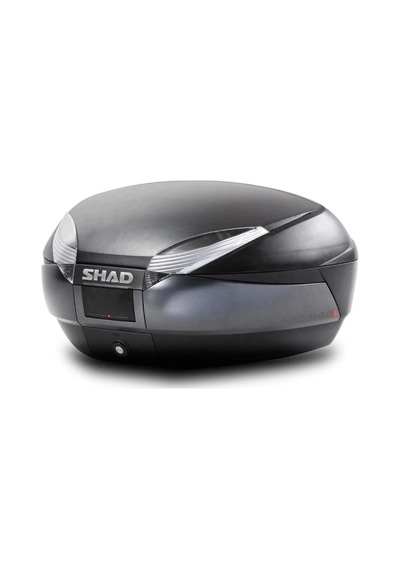 Sh48 Motosiklet Arka Çanta Topcase Siyah 48 Litre