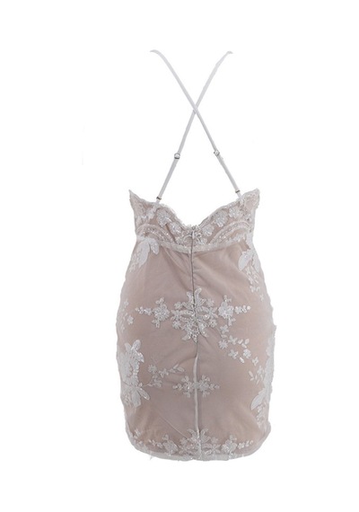 Fashion Cocktail Çift Yırtmaçlı Sırt Çapraz Sexy Payet Işleme Süper Mini Abiye Elbise Beyaz Fashion Cocktail Çift Yırtmaçlı Sırt Çapraz Sexy Payet Işleme Süper Mini Abiye Elbise Beyaz