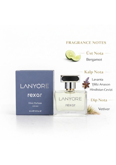 Lanyore Rexar Elixir Erkek Parfüm Aromatik