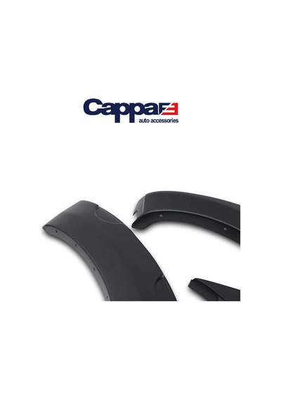 Cappafe Ford Ranger Wildtrak 2019- Çamurluk Dodik Set Abs 7 Prç