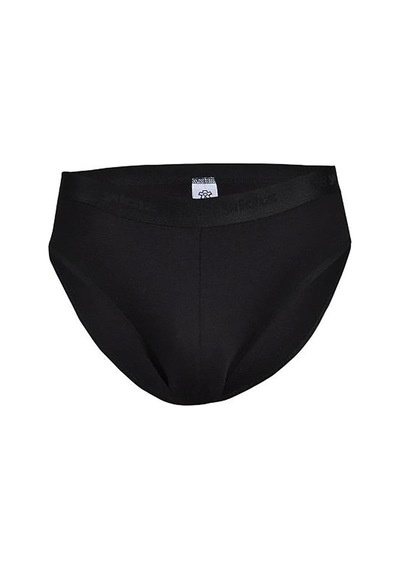 3 Adet Yıldız Erkek Likralı Modal Kemerli Slip Külot 65-66-67 Siyah