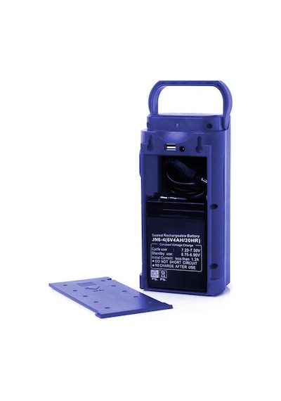 Pm-21980 24 Ledli Şarjlı Işıldak 6v4a Akülü - Powerbank Özellikli