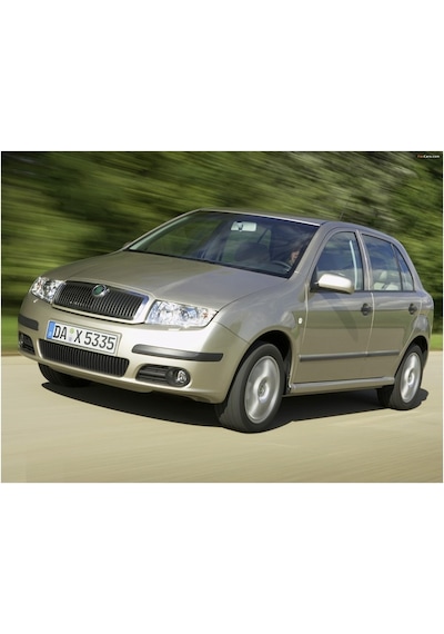 Skoda Fabia MK1 2000-2008 İç Dikiz Aynası Siyah 3B0857511A