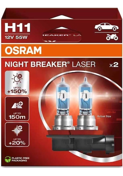 Osram Far Ampulü Halojen Night Breaker H11 12v 55w 64211nl-2hb