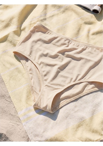 Lcw Dream Bej Kadın Düz Bikini Alt