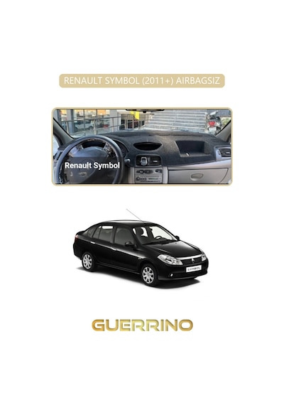 Renault Symbol 2011+ Aırbagsıztorpido Koruma Halısı Bej Kenar
