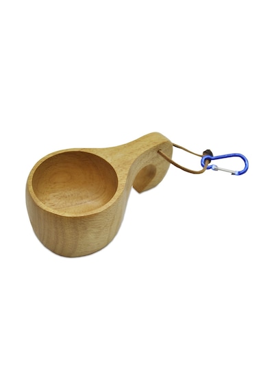 Titi 4401 Kuksa Ahşap Bardak Çok Renkli