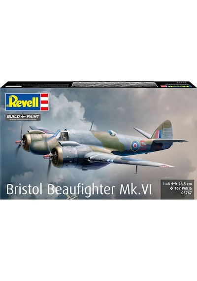 Revell Maket Model Kit Uçak Bristol Beaufighter Mk. Vı 3767