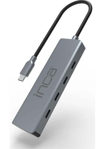 Inca Itpt-4t Type-c Hub X4 Type-c Port 3.1 10gbps Alumınyum Kasa Çoklayıcı