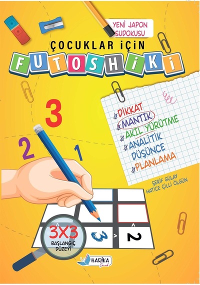 Çocuklar İçin Zeka & Dikkat Güçlendiren FUTOSHİKİ Başlangıç Düzey Yeni Nesil JAPON SUDOKU 7-99 Yaş