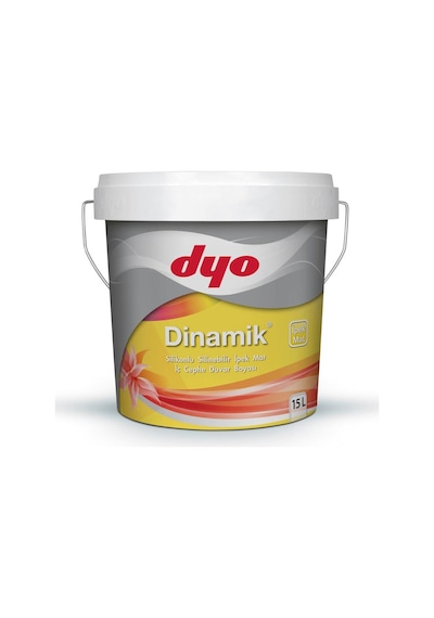 Dyo Dinamik Silikonlu İpek Mat İç Cephe Boyası 15 Lt