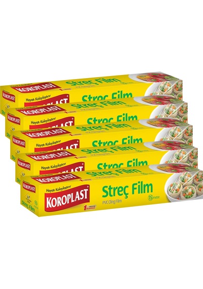 Koroplast Streç Flim 15 Metre X 5 Adet