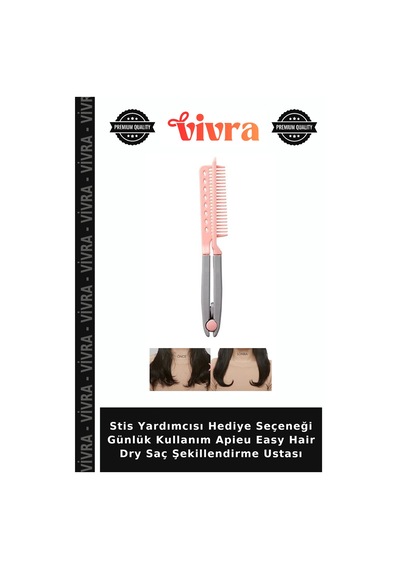 Stis Yardımcısı Hediye Seçeneği Günlük Kullanım Apieu Easy Hair Dry Saç Şekillendirme Ustası