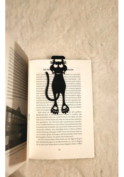 Kitap Ayracı Sevimli Kedicik