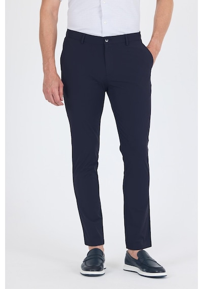 İmza Lacivert Yandan Cepli Casual Slim Fit Pantolon 1003250164 Lacivert