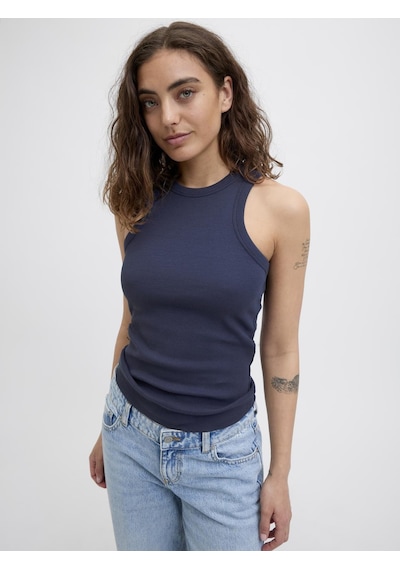 Jack & Jones Kadın Halter Yaka Bluz - Forest - 12224661 Naval Academy