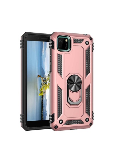 Huawei Y5p Kılıf Zore Vega Kapak Rose Gold