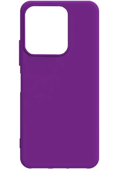 Vivo Y35 Kılıf Kamera Korumalı Silikon Rubber Arka Kapak Mor