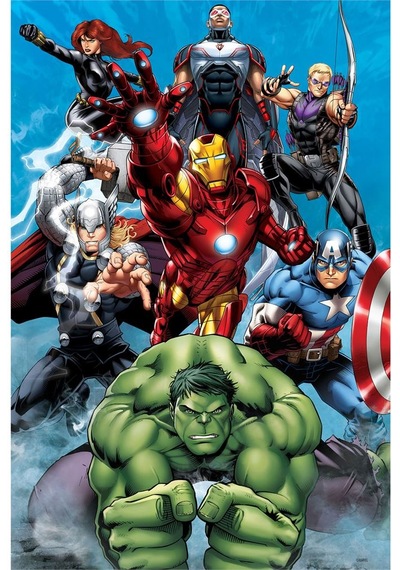 Prime 3d Marvel Avengers İkili Puzzle 200 Parça 10227
