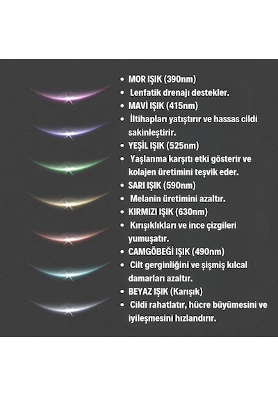 Lunaev 7 Farklı Işık Modlu Titreşimli Boyun Ve Yüz Ems Güzellik Cihazı Açık Bej