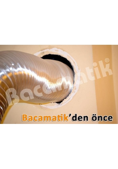Bacamatik Baca Klapesi Folyo Bant Ve Aspiratör Borusu 3 Mt Set